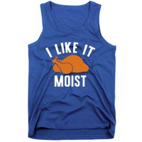 Football Turkey I Like It Moist Thanksgiving Gift Tank Top