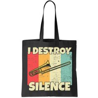 Funny Trombone Instrument I Destroy Silence For Trombone Bag