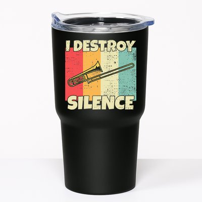 Funny Trombone Instrument I Destroy Silence For Trombone Tumbler