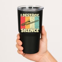 Funny Trombone Instrument I Destroy Silence For Trombone Tumbler