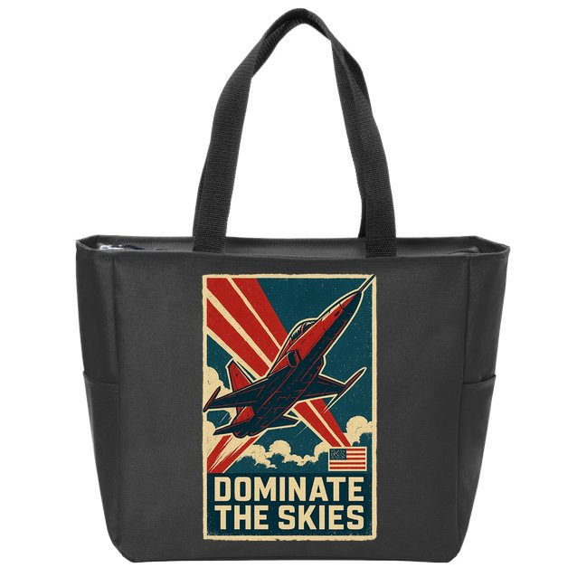 F-5E Tiger II Jet Zip Tote Bag