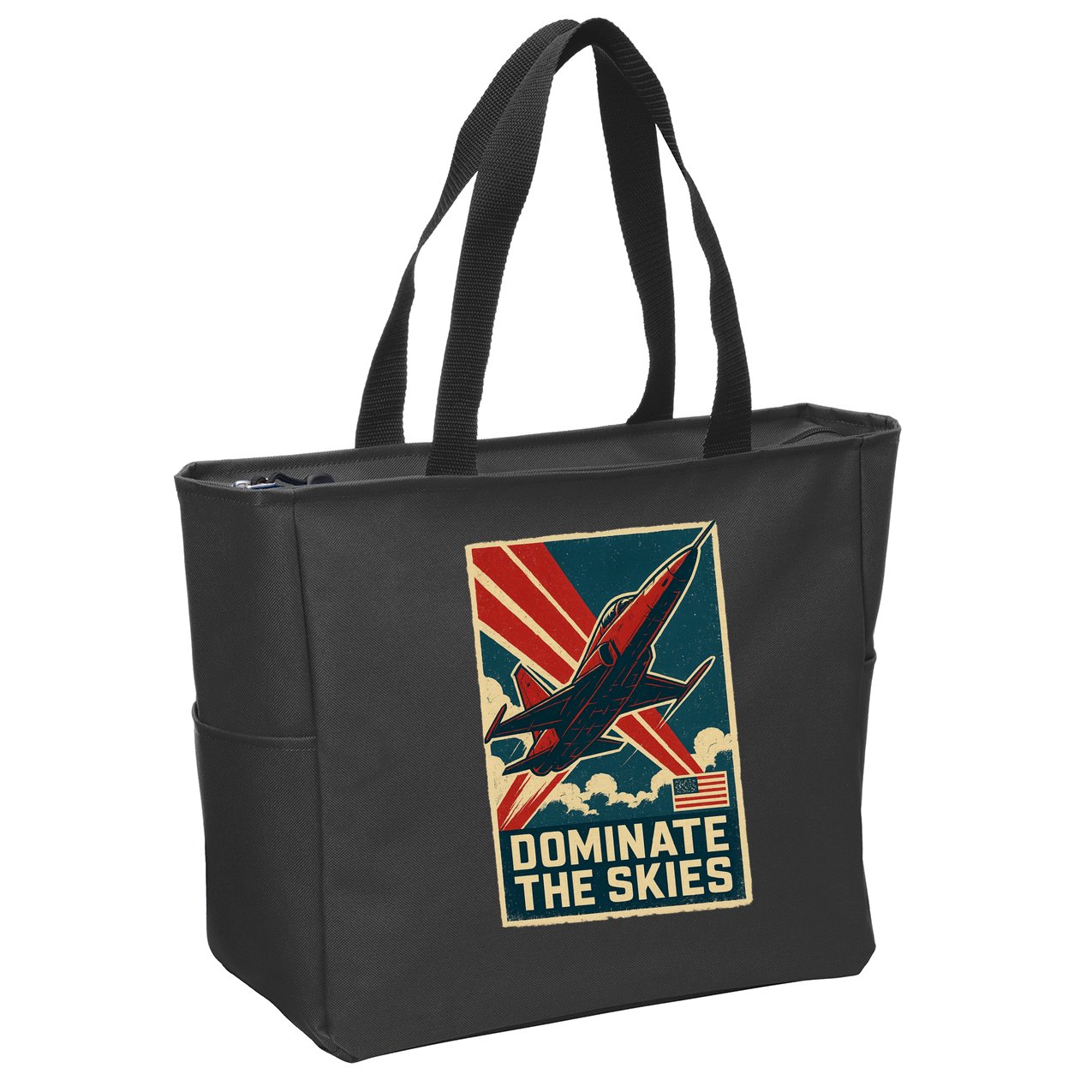F-5E Tiger II Jet Zip Tote Bag