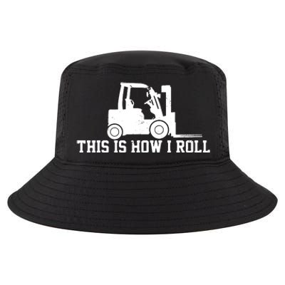 Forklift This Is How I Roll Vintage Gift Cool Comfort Performance Bucket Hat