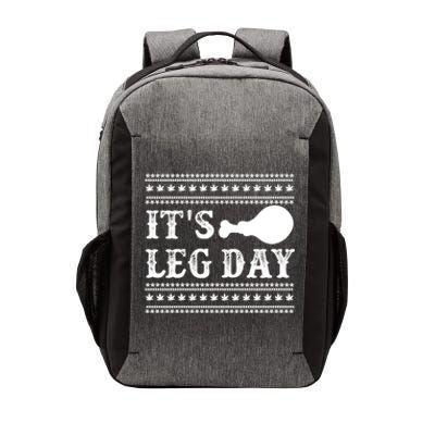 Football Thanksgiving Its Leg Day Turkey Gift Vector Backpack