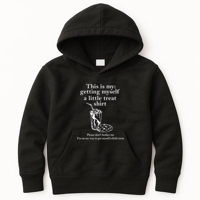 Funny This Is My Getting Myself A Little Treat Kids Hoodie