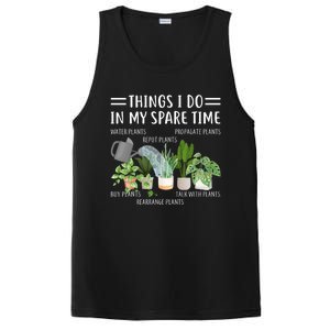 Funny Things I Do In My Spare Time Plant Gardener Gardening Funny Gift PosiCharge Competitor Tank