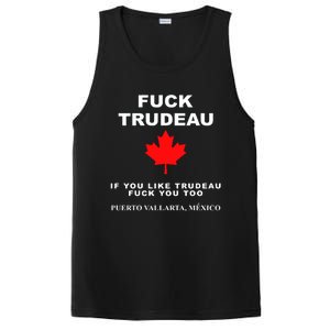 Fuck Trudeau If You Like Trudeau Fuck You Too Puerto Vallarta Mexico PosiCharge Competitor Tank