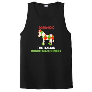 Funny The Italian Christmas Donkey Dominick The Donkey Gift PosiCharge Competitor Tank