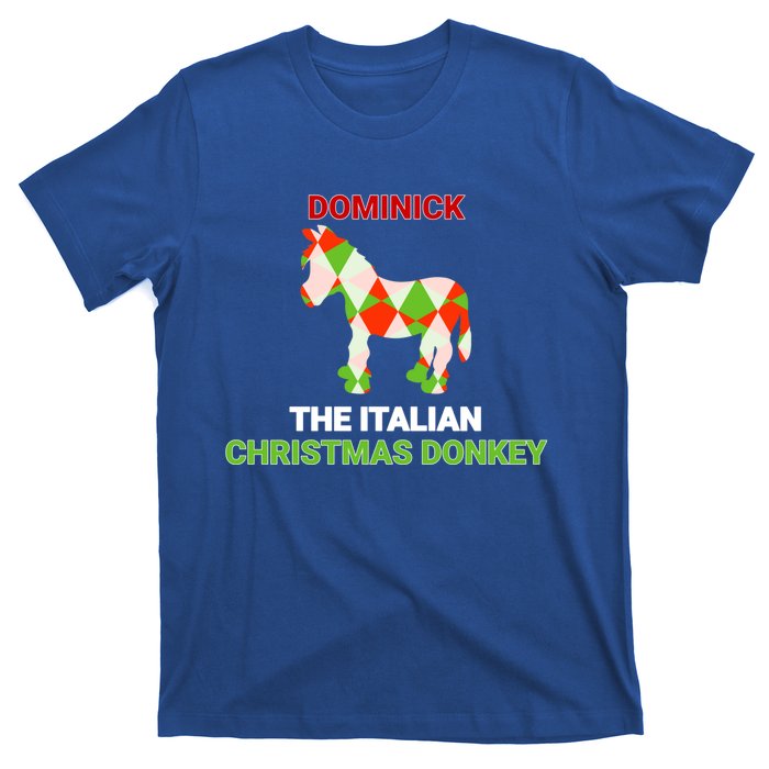 Funny The Italian Christmas Donkey Dominick The Donkey Gift T-Shirt