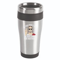 Funny Theology If You DonT Sin Jesus Died For Nothing 16oz Travel Tumbler