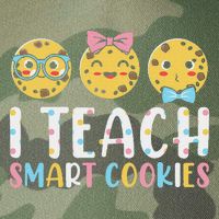Funny Teacher I Teach Smart Cookies Legacy Tie Dye Trucker Hat