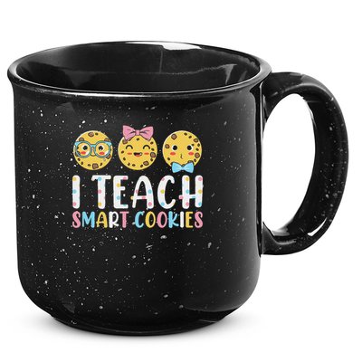 Funny Teacher I Teach Smart Cookies 15oz Campfire Ceramic Mug