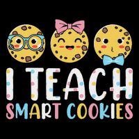 Funny Teacher I Teach Smart Cookies Drawstring Bag