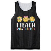 Funny Teacher I Teach Smart Cookies Mesh Reversible Basketball Jersey Tank