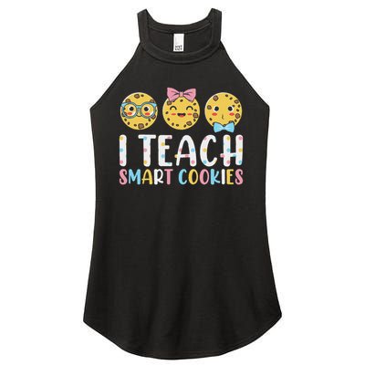 Funny Teacher I Teach Smart Cookies Women's Perfect Tri Rocker Tank
