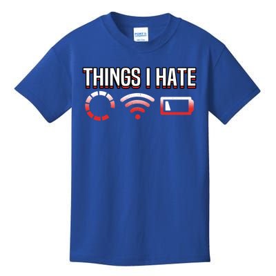 Funny Things I Hate Loading Programmer Developer Cute Gift Kids T-Shirt