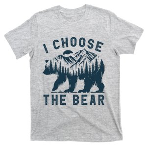 Funny Trending I Choose The Bear 2024 Bear In The Camp T-Shirt