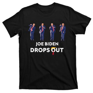 Funny Trump Joe Biden Drops Out 2024 T-Shirt