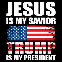 Funny Trump Jesus Is My Savior Trump Is My President Gift Impact Tech Backpack