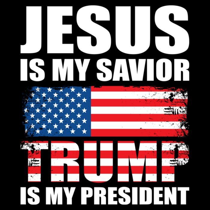 Funny Trump Jesus Is My Savior Trump Is My President Gift Impact Tech Backpack