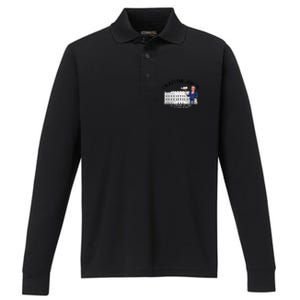 Funny Traitor Joe All Cowards Welcome Anti Joe Biden Traitor Joe Meme Performance Long Sleeve Polo