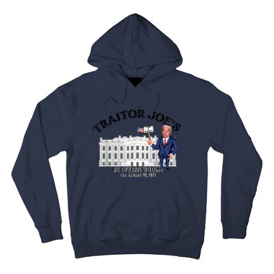 Funny Traitor Joe All Cowards Welcome Anti Joe Biden Traitor Joe Meme Hoodie