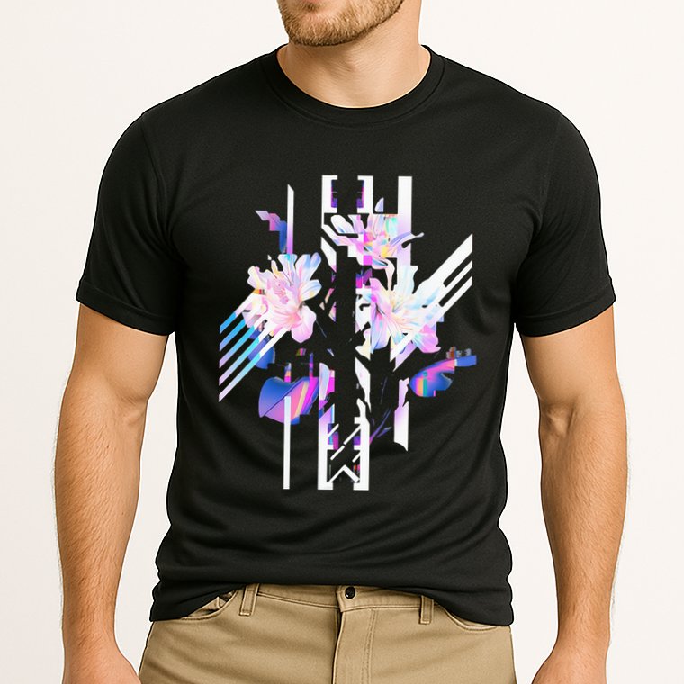 Futuristic Techwear Japanese Harajuku Streetwear Cooling Performance Crew T-Shirt