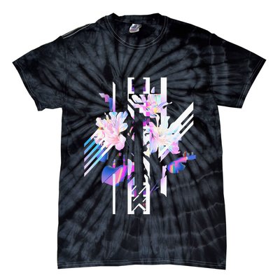 Futuristic Techwear Japanese Harajuku Streetwear Tie-Dye T-Shirt