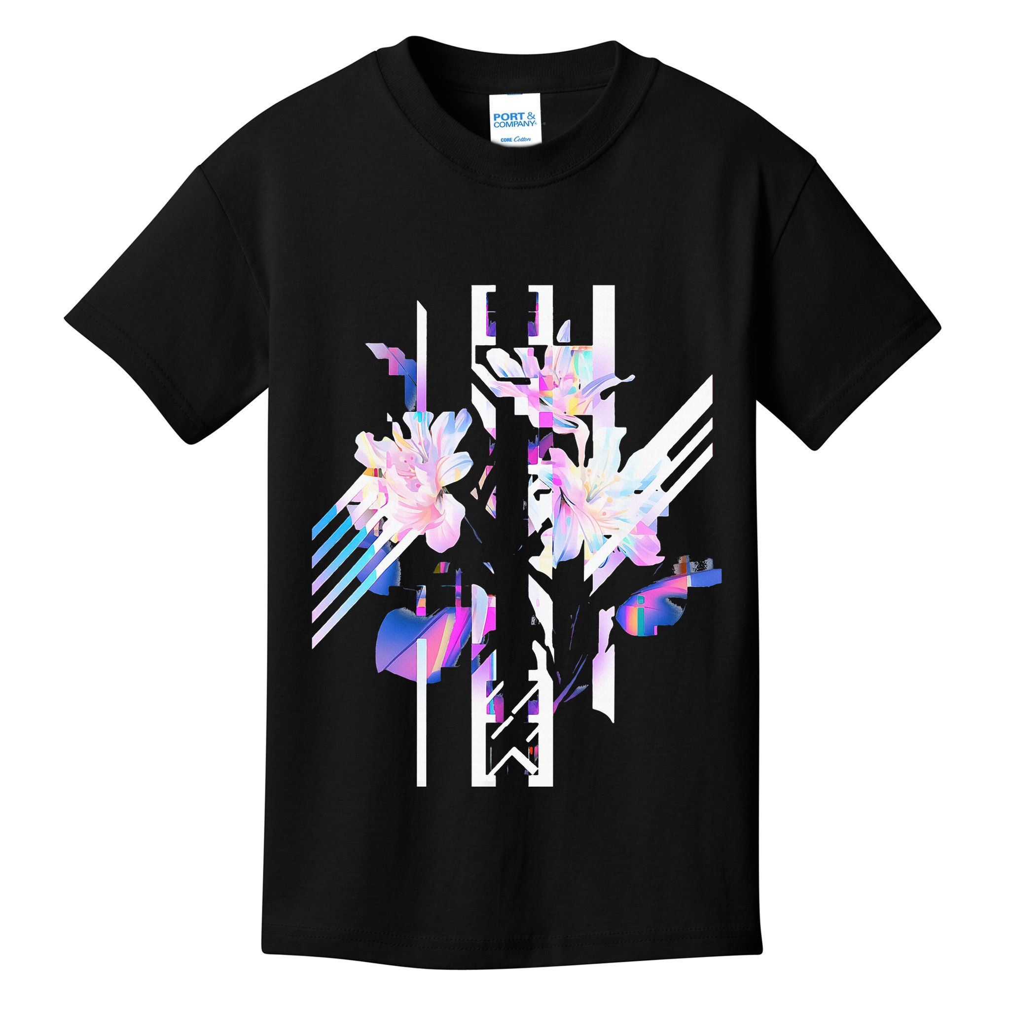 Futuristic Techwear Japanese Harajuku Streetwear Kids T-Shirt