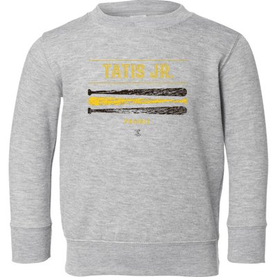 Fernando Tatis Jr Vintage Baseball Bat Game Day Toddler Sweatshirt