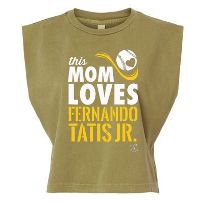 Fernando Tatis Jr. This Mom Loves Garment-Dyed Women's Muscle Tee