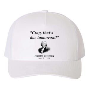 Funny Thomas Jefferson Usa History Teacher Student Gift Yupoong Adult 5-Panel Trucker Hat