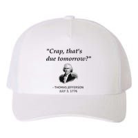 Funny Thomas Jefferson Usa History Teacher Student Gift Yupoong Adult 5-Panel Trucker Hat