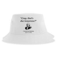 Funny Thomas Jefferson Usa History Teacher Student Gift Sustainable Bucket Hat