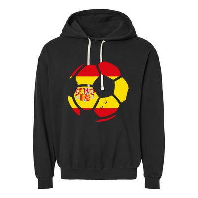 Football Ten Jersey Garment-Dyed Fleece Hoodie