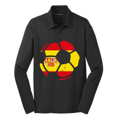 Football Ten Jersey Silk Touch Performance Long Sleeve Polo