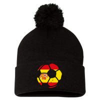 Football Ten Jersey Pom Pom 12in Knit Beanie