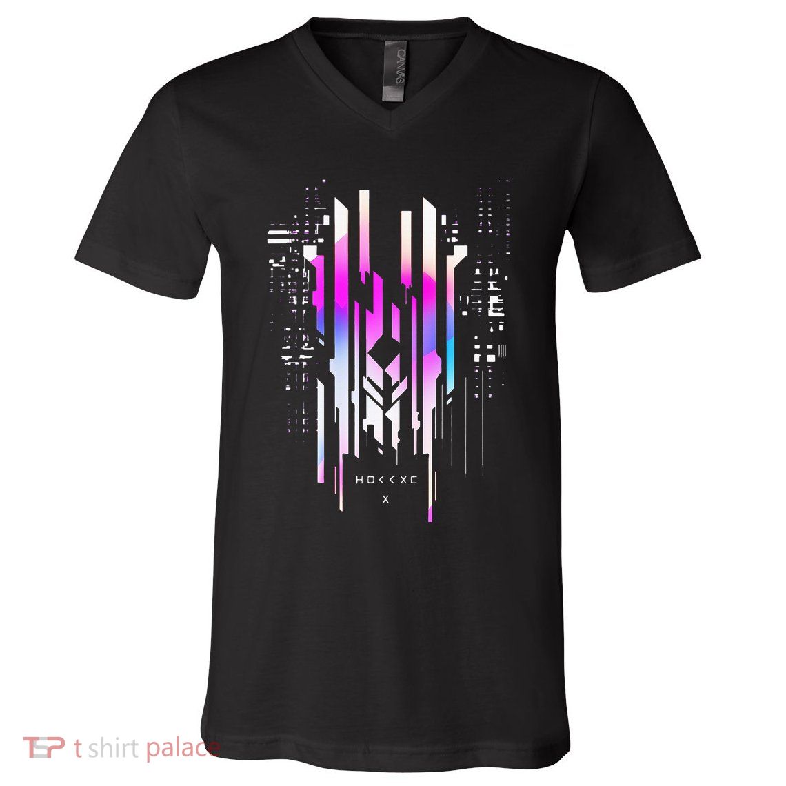 Futuristic Techwear Japanese Harajuku Streetwear V-Neck T-Shirt