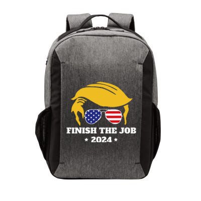 Finish The Job Conservative Right Wing 2024 Election Usa Vector Backpack