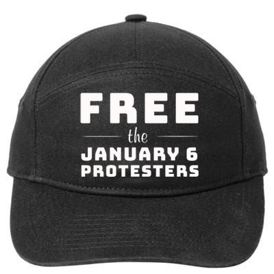 Free The January 6 Protesters 7-Panel Snapback Hat