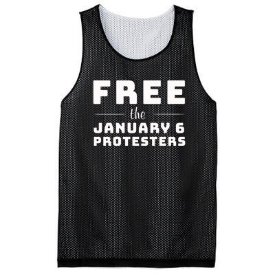 Free The January 6 Protesters Mesh Reversible Basketball Jersey Tank