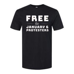 Free The January 6 Protesters Softstyle CVC T-Shirt