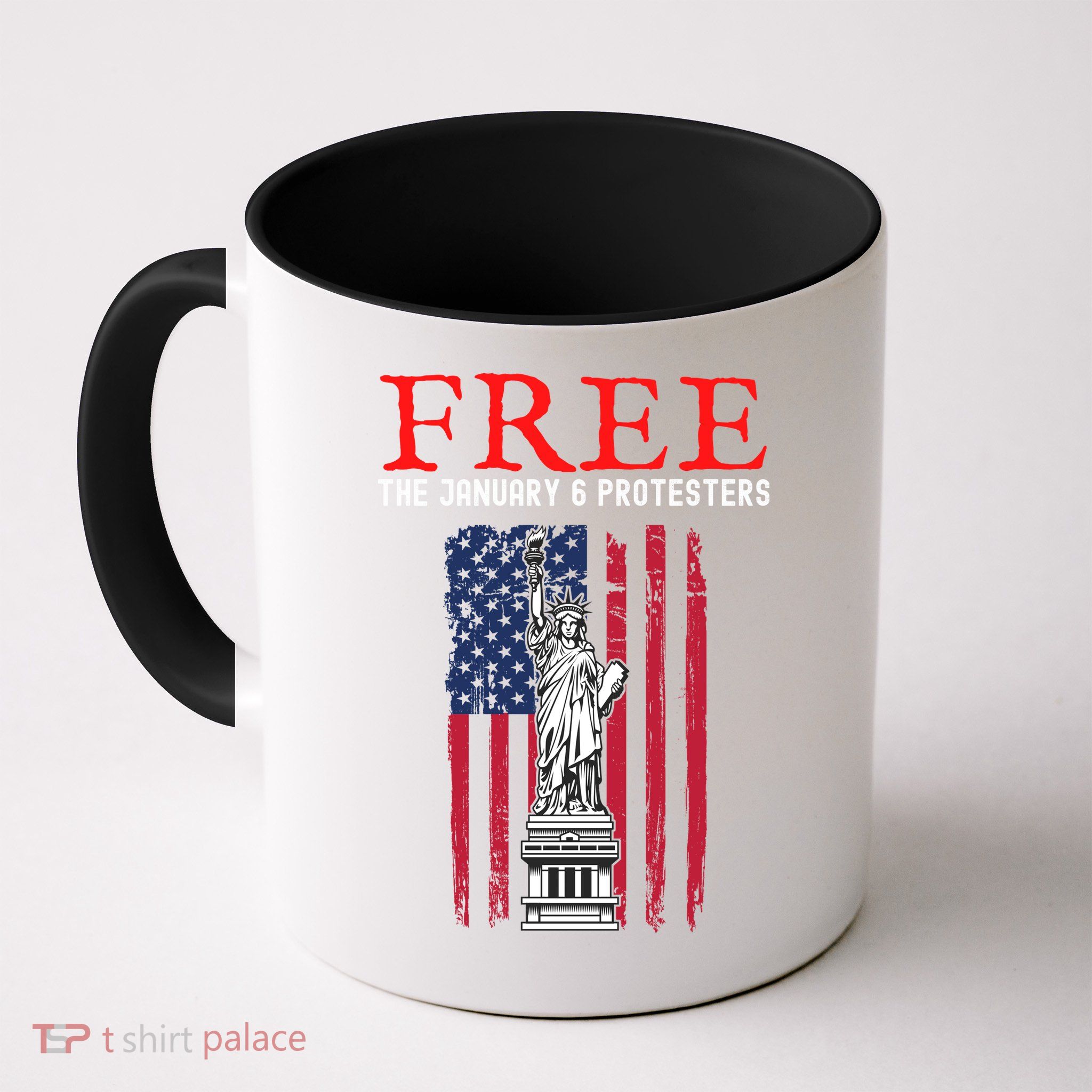 Free The January 6 Protesters Anti Biden Conservative Mug