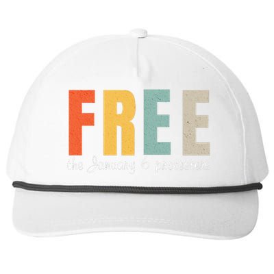 Free The January 6 Protesters Snapback Five-Panel Rope Hat