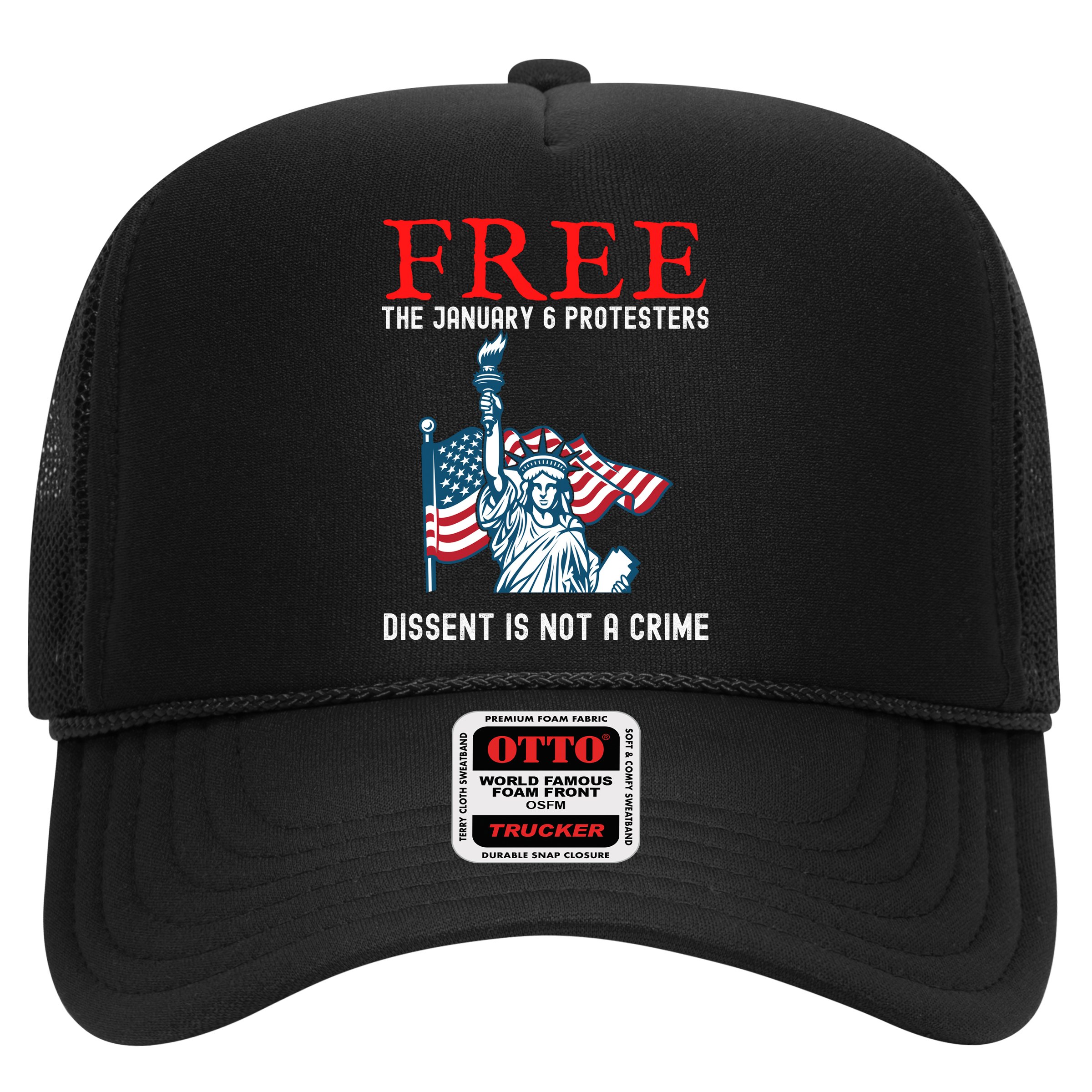 Free The January 6 Protesters Anti Biden Conservative Hat
