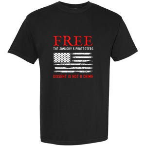 Free The January 6 Protesters Anti Biden Conservative Garment-Dyed Heavyweight T-Shirt