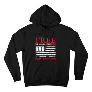 Free The January 6 Protesters Anti Biden Conservative Hoodie