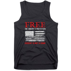 Free The January 6 Protesters Anti Biden Conservative Tank Top