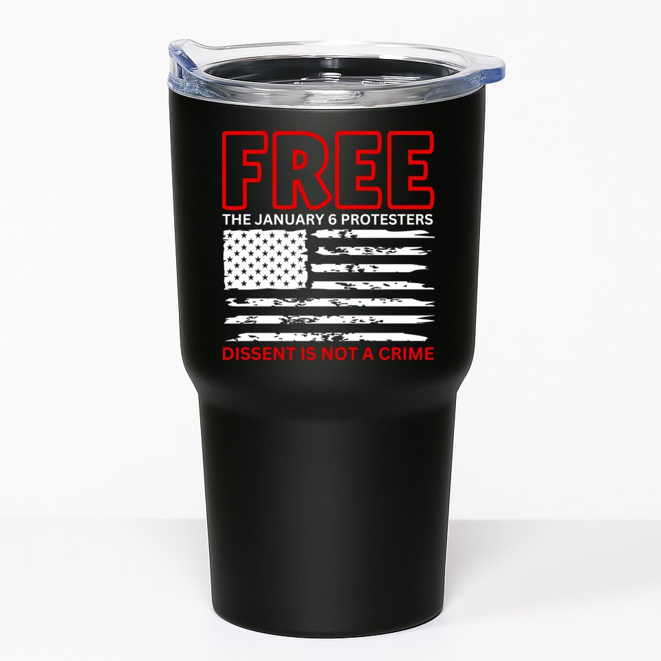 Free The January 6 Protesters Anti Biden Conservative Tumbler
