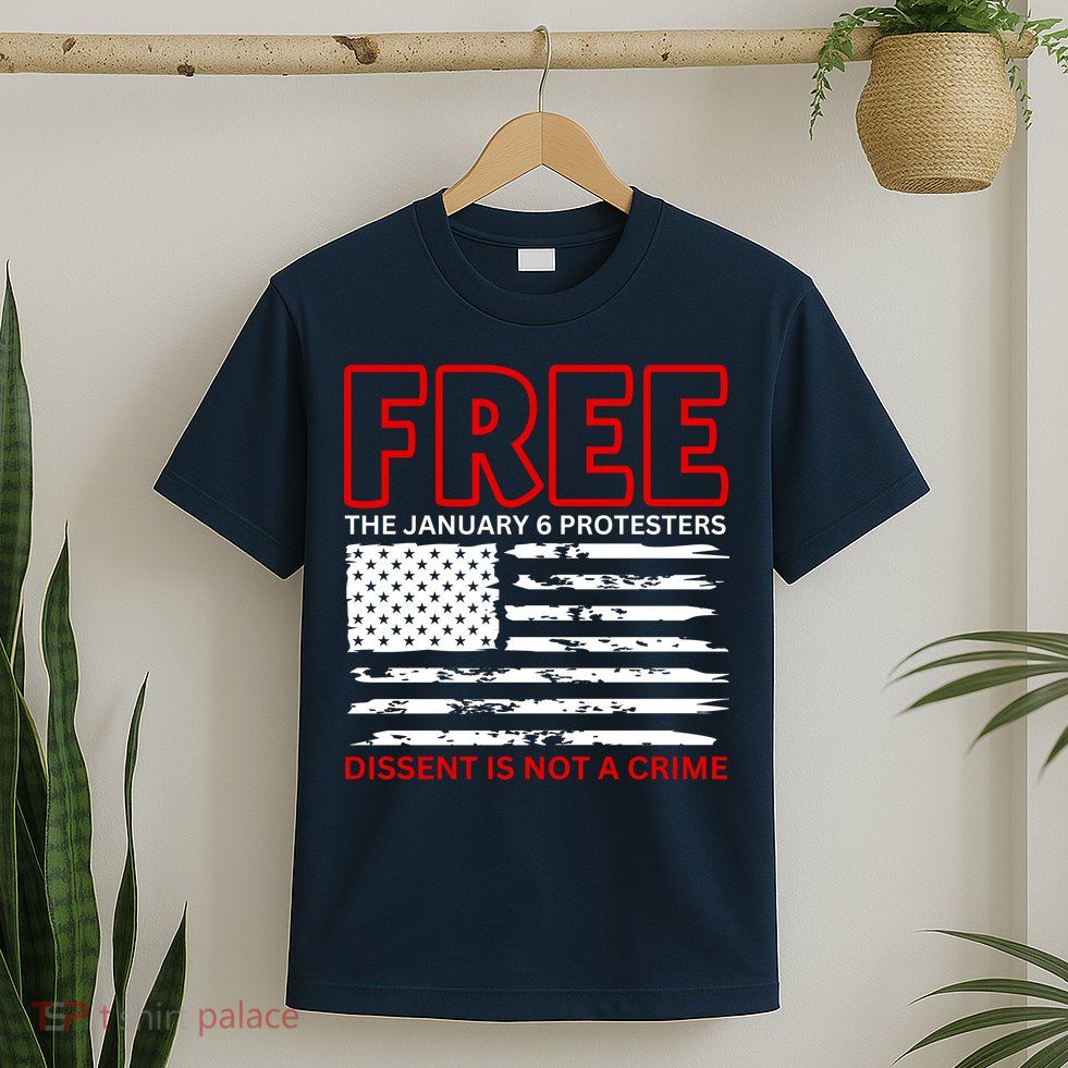 Free The January 6 Protesters Anti Biden Conservative T-Shirt
